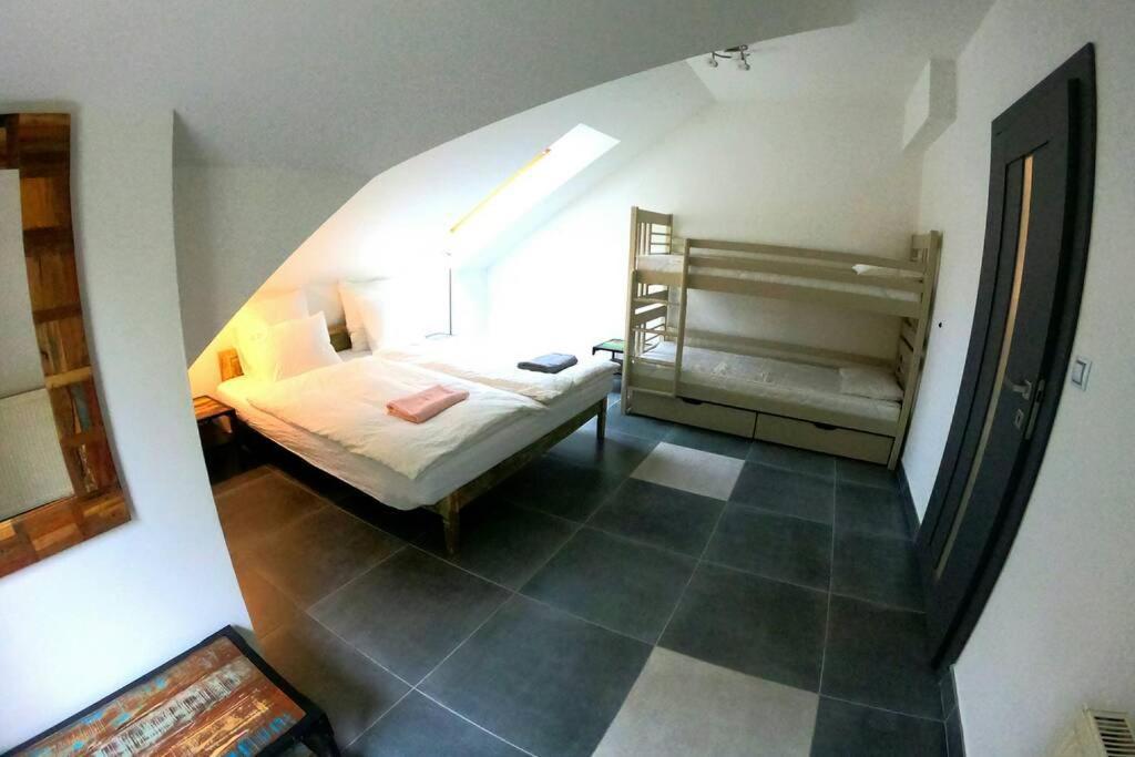 The Mountain Loft Klinovec - With Infrasauna ยาคีมอฟ ภายนอก รูปภาพ