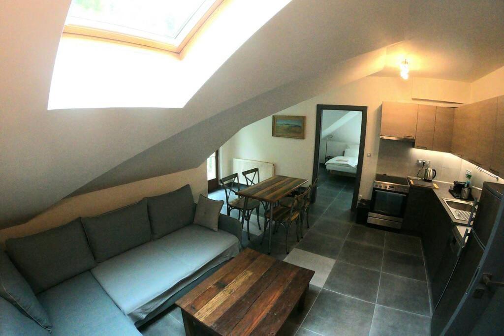 The Mountain Loft Klinovec - With Infrasauna ยาคีมอฟ ภายนอก รูปภาพ