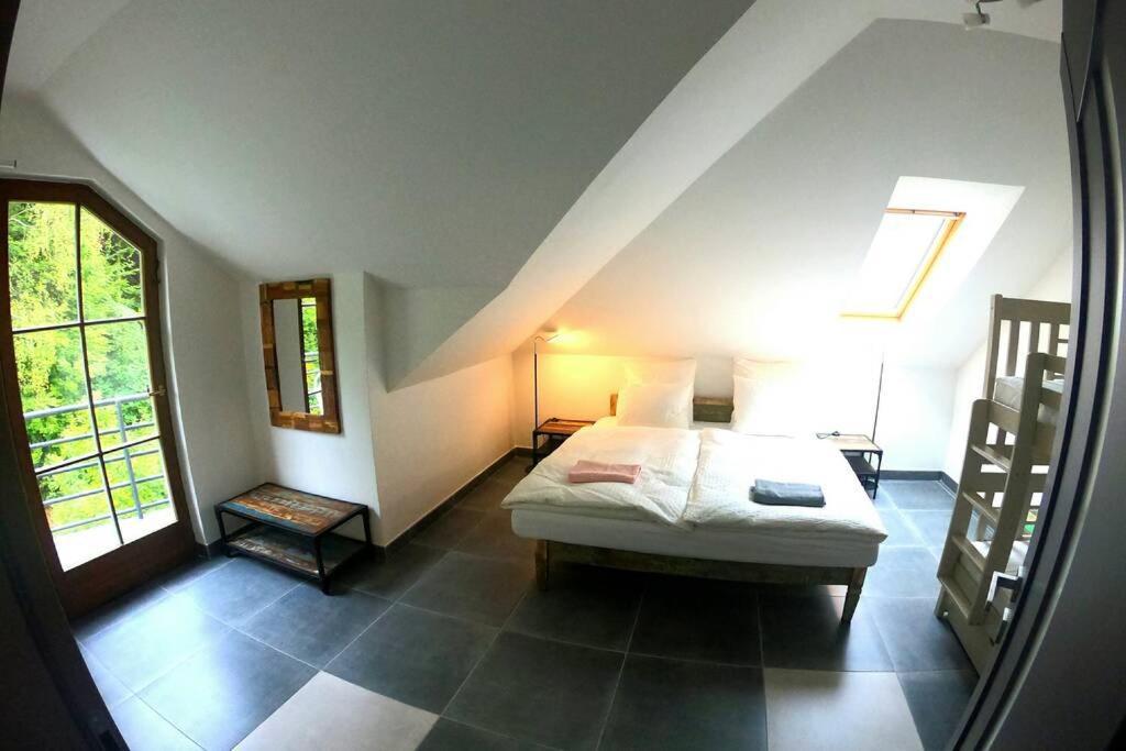 The Mountain Loft Klinovec - With Infrasauna ยาคีมอฟ ภายนอก รูปภาพ